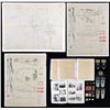 Image 1 : WWII US NAVY INSIGNIA, DOCUMENTS, INVASION MAPS,