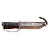 Image 1 : U.S. WORLD WAR II THEATER CUSTOMIZED USMC KA-BAR