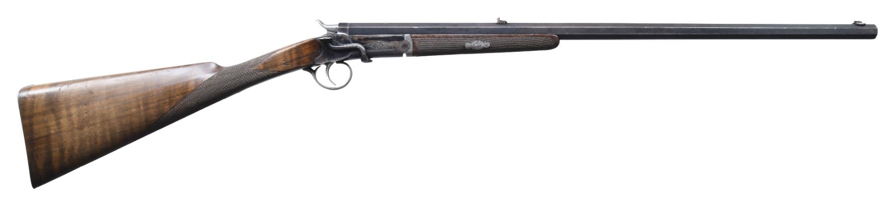 HOLLAND & HOLLAND SIDE LEVER ROOK & RABBIT RIFLE - Poulin Auctions