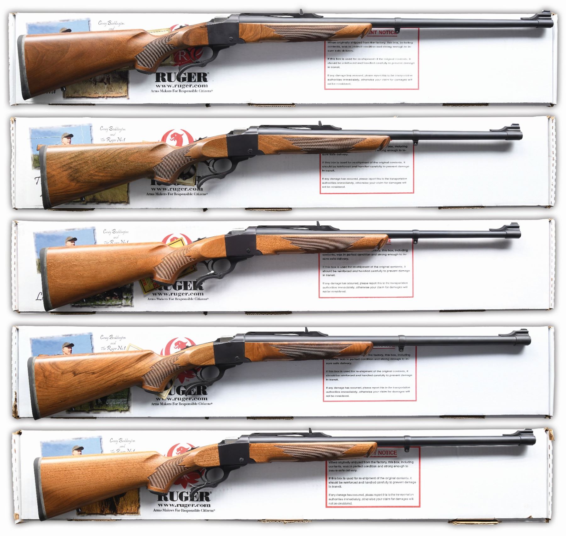 RUGER NO. 1 CRAIG BODDINGTON AFRICAN ADVENTURE - Poulin Auctions