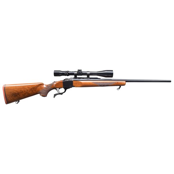 RUGER NO.1-B SINGLE SHOT RIFLE.