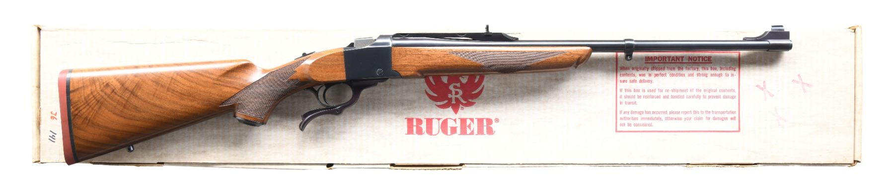 RUGER NO.1-A LIGHT SPORTER SINGLE SHOT RIFLE.