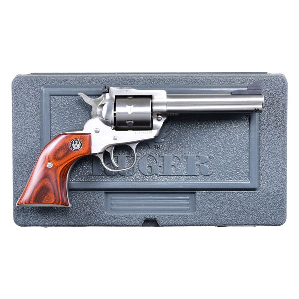 RUGER STAINLESS SINGLE-SEVEN REVOLVER.
