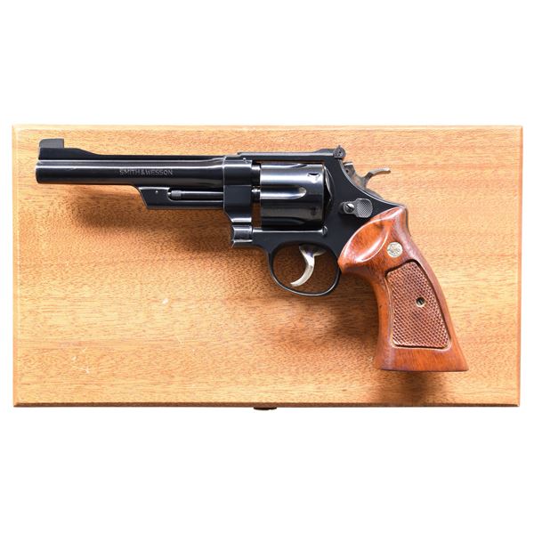 SMITH & WESSON MODEL 27-2 DA REVOLVER.