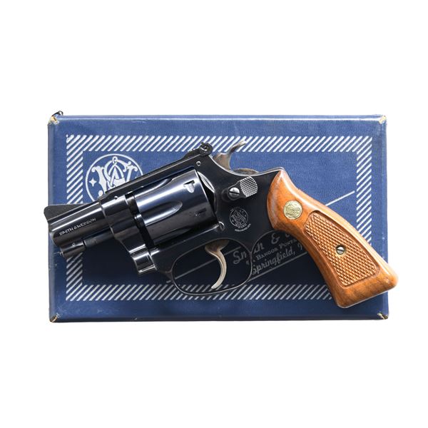 SMITH & WESSON MODEL 34-1 DA REVOLVER.