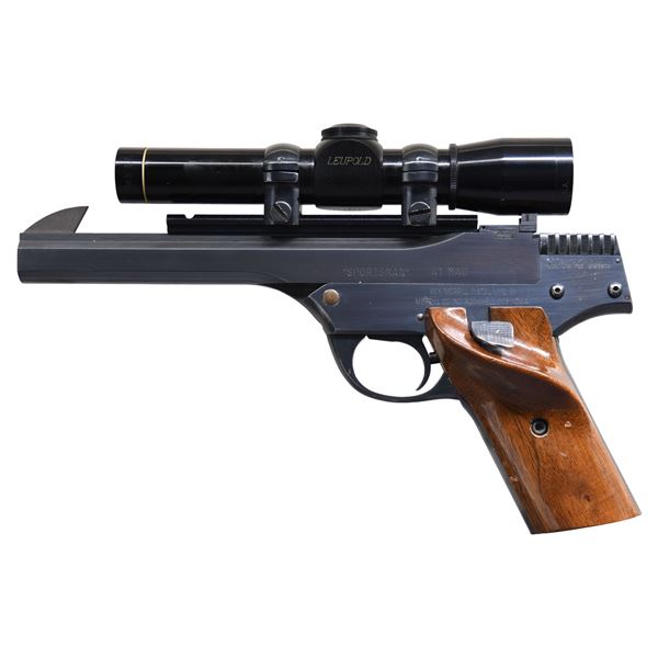 MERRILL SPORTSMAN SINGLE SHOT PISTOL.