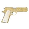 Image 2 : COLT GOVERNMENT MODEL ORNATE CUSTOM SA PISTOL.