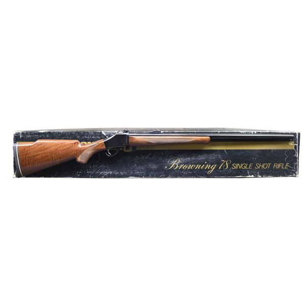 BROWNING B78 SINGLE SHOT RIFLE.