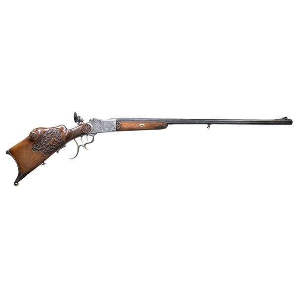 GERMAN MARTINI SCHUETZEN RIFLE.