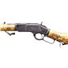 Image 3 : WINCHESTER 1873 RIFLE WITH INDIAN STYLE RAWHIDE