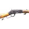 Image 4 : WINCHESTER 1873 RIFLE WITH INDIAN STYLE RAWHIDE