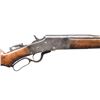 Image 3 : BULLARD LARGE FRAME LEVER ACTION SPORTING RIFLE.