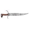 Image 1 : LARGE CONFEDERATE SIDE KNIFE.