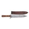 Image 1 : FINE ANTEBELLUM AMERICAN BOWIE KNIFE WITH SHEATH.
