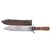 Image 2 : FINE ANTEBELLUM AMERICAN BOWIE KNIFE WITH SHEATH.