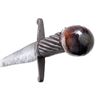 Image 3 : LARGE WHALEBONE SHEATHED EARLY DAGGER.