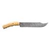 Image 1 : PRIMITIVE GUARDLESS CLIP POINT BOWIE KNIFE.