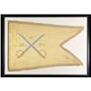 Image 1 : LATE CIVIL WAR RHODE ISLAND CAVALRY GUIDON.