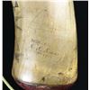 Image 3 : ATTRACTIVE 1861 PATRIOTIC CARVED POWDER HORN.