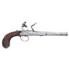 Image 2 : BRITISH SCREW BARREL CENTER HAMMER FLINTLOCK