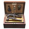 Image 1 : PAIR OF FLINTLOCK SCREW BARREL POCKET PISTOLS WITH