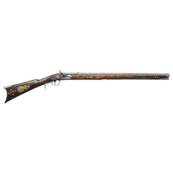 GOOD LEMAN INDIAN TACKED TRADE GUN.