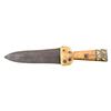 Image 2 : NATIVE AMERICAN DAG-STYLE BELT KNIFE.