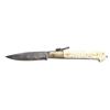 Image 2 : LARGE MOROCCAN LOCK BLADE FOLDING KNIVE.