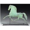Image 1 : BLACKHAWK COPPER WEATHERVANE ON STAND.