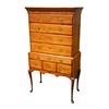 Image 1 : QUEEN ANNE MAPLE HIGHBOY.