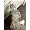 Image 13 : LARGE CHINESE CARVED WOOD STATUE OF SEATED