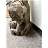 Image 15 : LARGE CHINESE CARVED WOOD STATUE OF SEATED