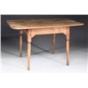 Image 1 : AN AMERICAN QUEEN ANNE MAPLE AND BIRCH TAP TABLE.