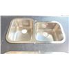 Image 2 : GROUP OF 3 TEKA 125099 STAINLESS STEEL UNDERMOUNT DOUBLE SINK