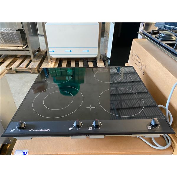 KUPPERSBUSCH EKS6042JUL ELECTRIC COOK TOP WITH BLACK TRIM