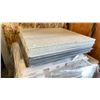 Image 2 : PALLET OF ASSORTED GREY/CHARCOAL TILE APPROX 31-24" X 24",APPROX 36 BOXES OF 12" X 12"