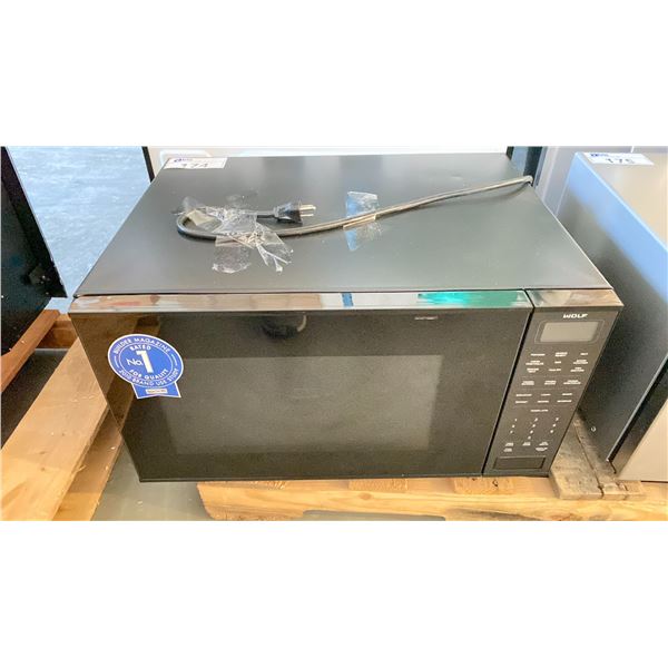 WOLF MW24 BLACK MICROWAVE 24"W