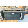 Image 1 : FRIGIDAIRE GALLERY CGBM187KB 30"W OVER THE RANGE BLACK MICROWAVE *MISSING TOP VENT COVER*