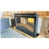 Image 2 : DIMPLEX DF3033ST BUILT IN FIREPLACE BLACK/GLASS