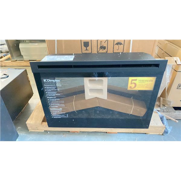DIMPLEX DF3033ST BUILT IN FIREPLACE BLACK/GLASS