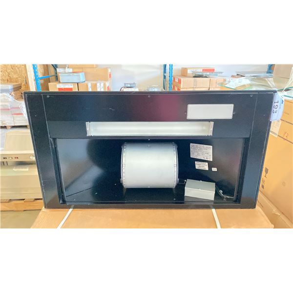 FABER EG421A9DBK 36"W 600 CFM HOOD FAN *NO FILTERS*