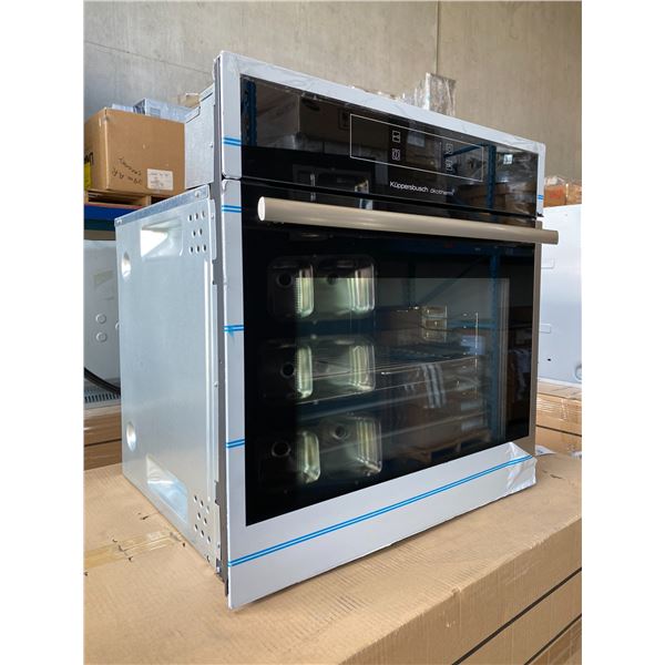 KUPPERSBUSCH EEB65000J WALL OVEN EUROPEAN CONVECTION OKOTHERM BLACK TRIM 23.5"W X 22"D X 23.5"H