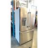 Image 3 : STAINLESS STEEL FRIDGE 20522287A FRENCH DOOR, BOTTOM MOUNT FREEZER, ICE & WATER IN DOOR