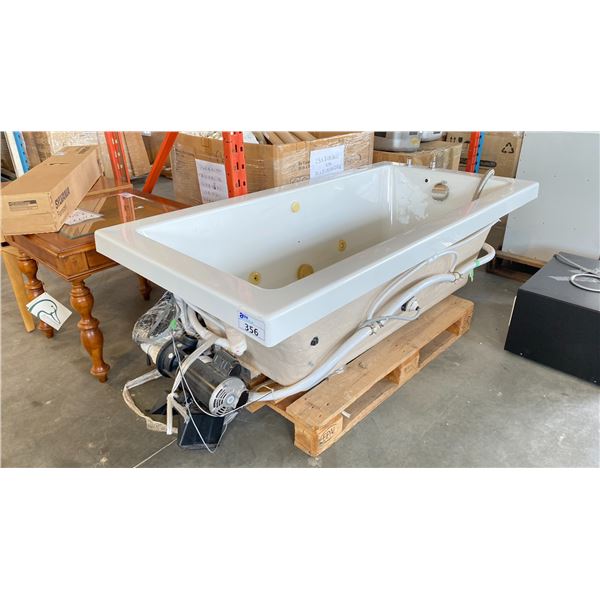JASON AIR WHIRLPOOL JACUZZI BATHTUB WITH PUMP AND MOTOR