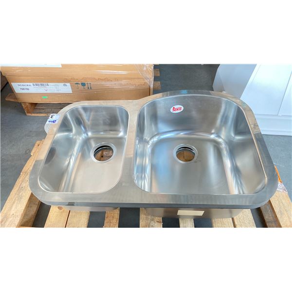 TEKA 125067 DOUBLE BASIN APPROX 31" X 20"