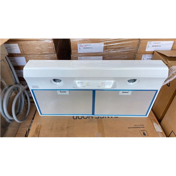 G.E PROFILE JV565H1WW WHITE HOOD FAN