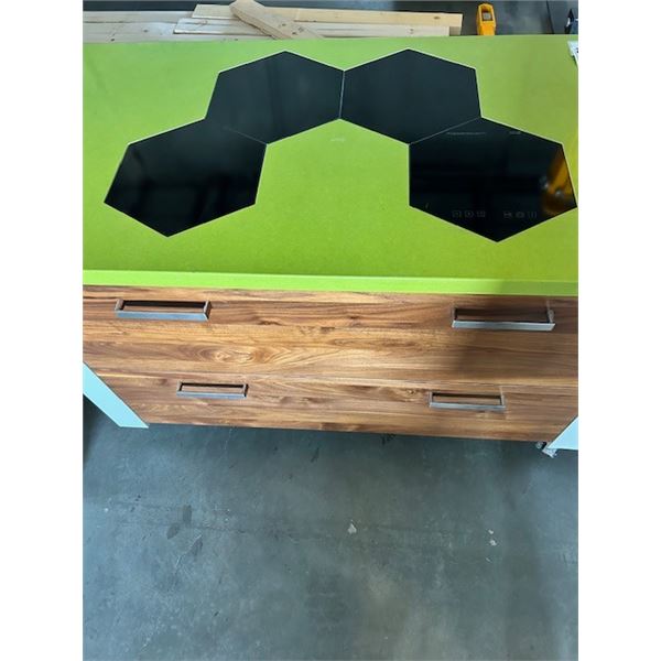 KUPPERSBUSCH ELECTRIC HONEYCOMB COOKTOP 1 CONTROL PANEL W/4 BURNERS