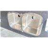 Image 2 : GROUP OF 5 TEKA  125068 STAINLESS STEEL UNDERMOUNT DOUBLE SINK