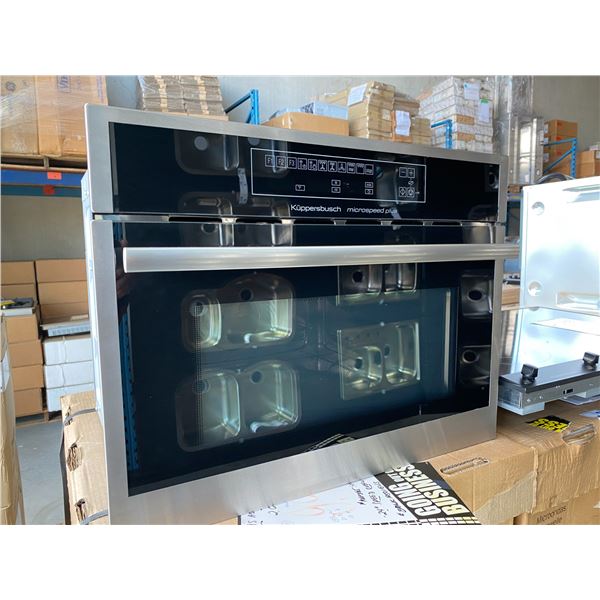 KUPPERBUSCH EMWK10501 BUILT IN COMBINATION MICROWAVE SPEED OVEN