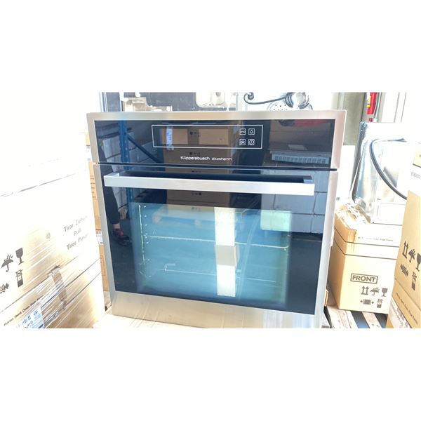 KUPPERSBUSCH OKOTHERM EUROPEAN CONVECTION EEB66000MXUS ELECTRIC BUILT IN OVEN 23.25"W X 22"D X 23...